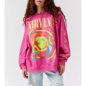 Pink Nirvana Sweatshirt